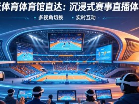 【小鱼扑克】从单一直播到沉浸式互动:2026数字体育观赛体验正在升级