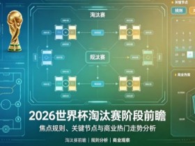 【小鱼扑克】2026世界杯淘汰赛阶段前瞻:焦点规则、关键节点与商业热门走势分析